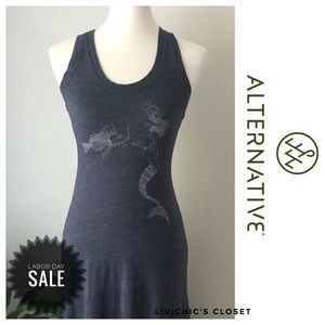 ALTERNATIVE APPAREL Eco-Jersey Racerback Dress